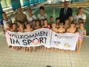 Mit dem SV Gmünd schwimmen lernen - dank Willkommen im Sport
